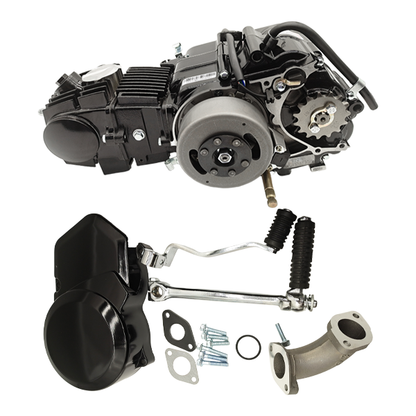 BS3242 - 107CC Black 4 Speed Manual Kick Only