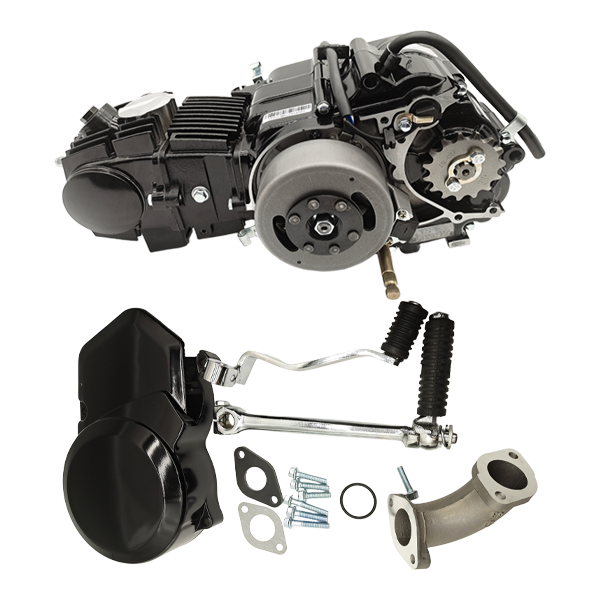 BS3242 - 107CC Black 4 Speed Manual Kick Only