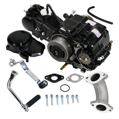 BS3348 - 70cc 4 Speed Manual Kick Only Black