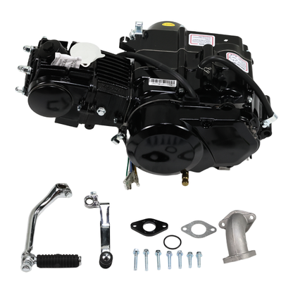 BS3348 - 70cc 4 Speed Manual Kick Only Black