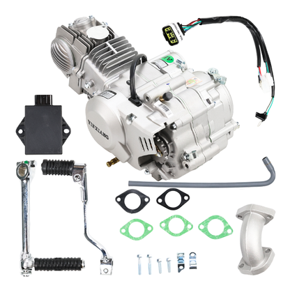 BS3545 -  SILVER YX 150cc 4 Speed Manual Silver with Small Fly Wheel