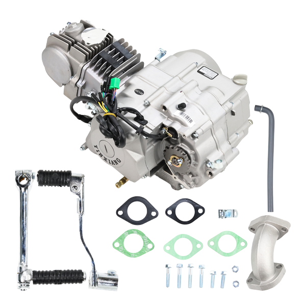 BS3578 - ELEC START - YX 125cc Semi Auto 4 Speed Elec Start and Kick Start Engine