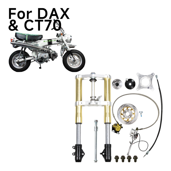 BS3597 - DX 45mm USD Gold Front Forks With Bevel Front Brake Disc