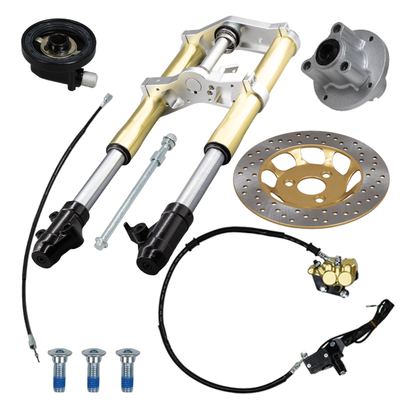 BS3599 - MUNK 45mm USD Gold Front Forks With Bevel Front Brake Disc