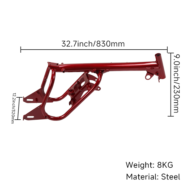 BS3724 - After Market Z50 K1 Frame In Red