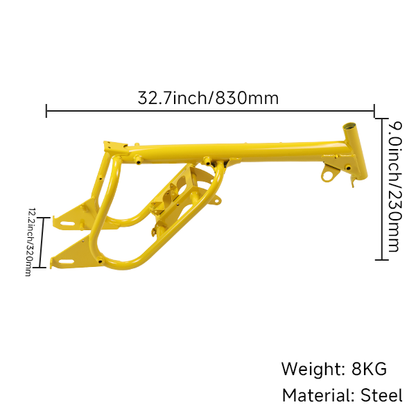 BS3725 - After Market Z50 K1 Frame In Yellow