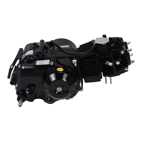 BS3726 - 107cc SEMI AUTO 4 SPEED KICK ONLY ENGINE IN BLACK