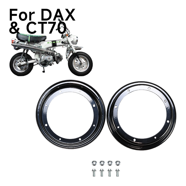 BS3786 - DX 3.0-10 Inch Steel Rim Black