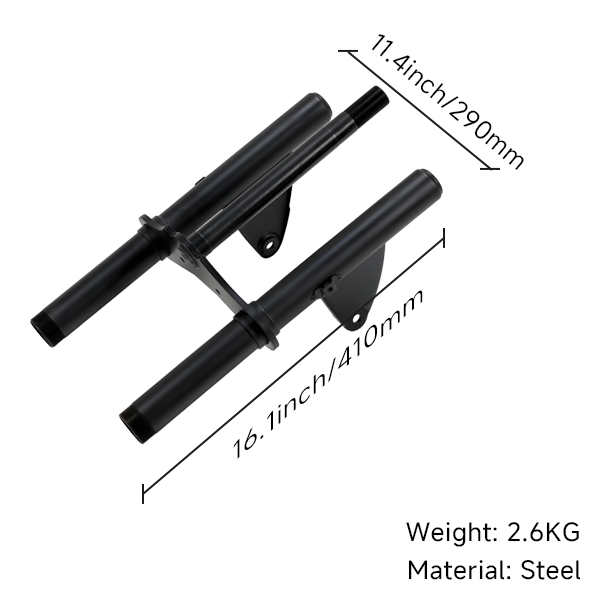 BS3790 - CT70 Style 69-71 Front Fork Top In Black