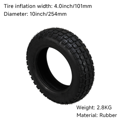 BS3793 - 4.00 X 10"DOT 02B Road Tyre