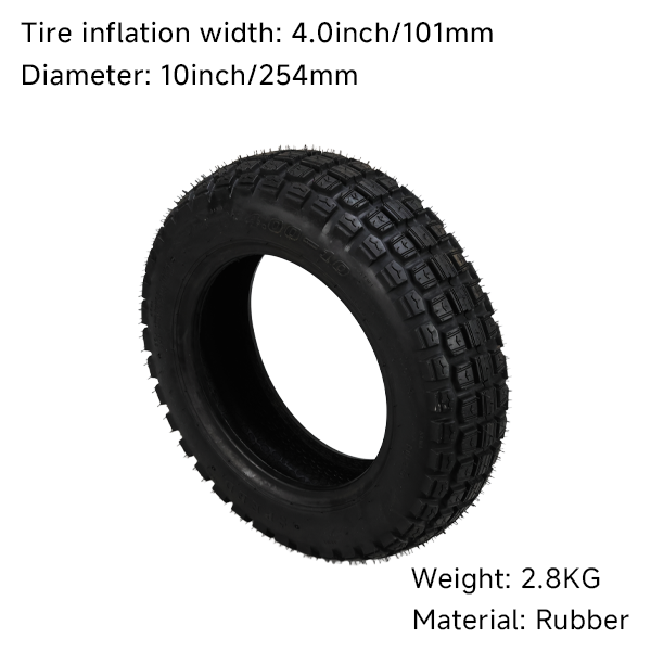 BS3793 - 4.00 X 10"DOT 02B Road Tyre