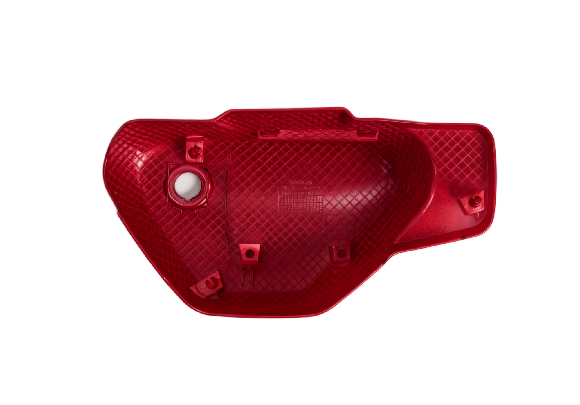 BS3797 - Red Side Panel HONDA 125 And MANKEN MONKEY Bike In Red