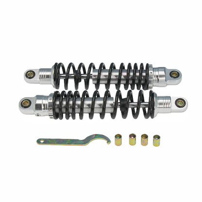 BS3800 - 330mm Black Spring Rear Shocks