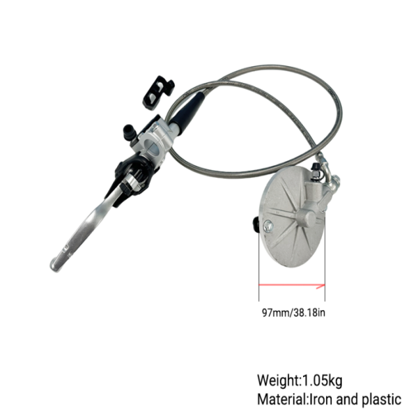 BS3810 - NEW DESIGN HYDRAULIC CLUTCH SYSTEM FOR 125 CC ENGINE IN SILVER