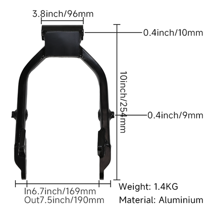 BS3832 -  DX Alloy Skyteam Swing Arm Standard In Black