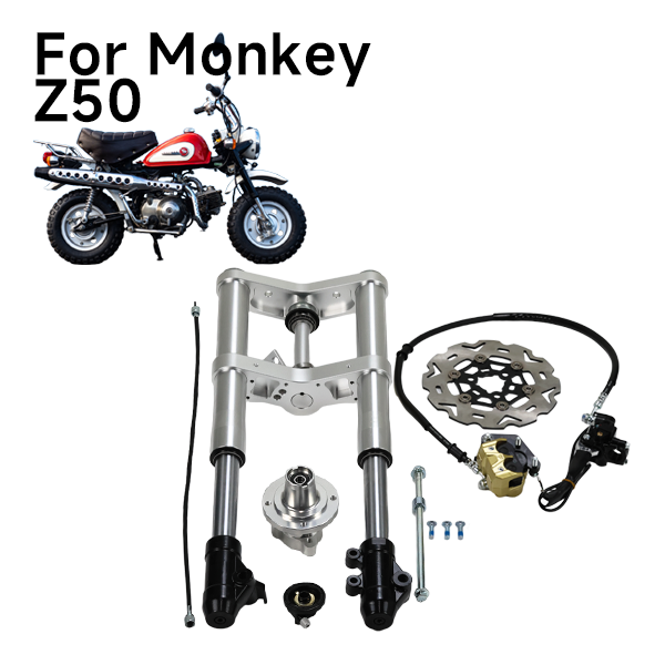 BS3849 - SILVER MUNK USD FORK WITH FLOATING BRAKE DISC