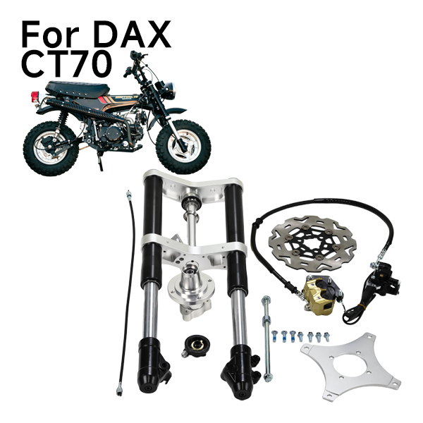 BS3851 - BLACK DX USD FORK WITH FLOATING BRAKE DISC