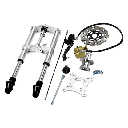 BS3852 - SILVER DX USD FORK WITH FLOATING BRAKE DISC