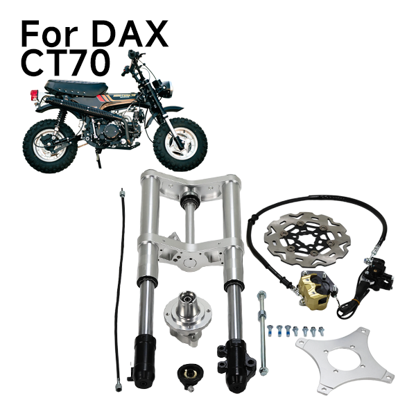 BS3852 - SILVER DX USD FORK WITH FLOATING BRAKE DISC