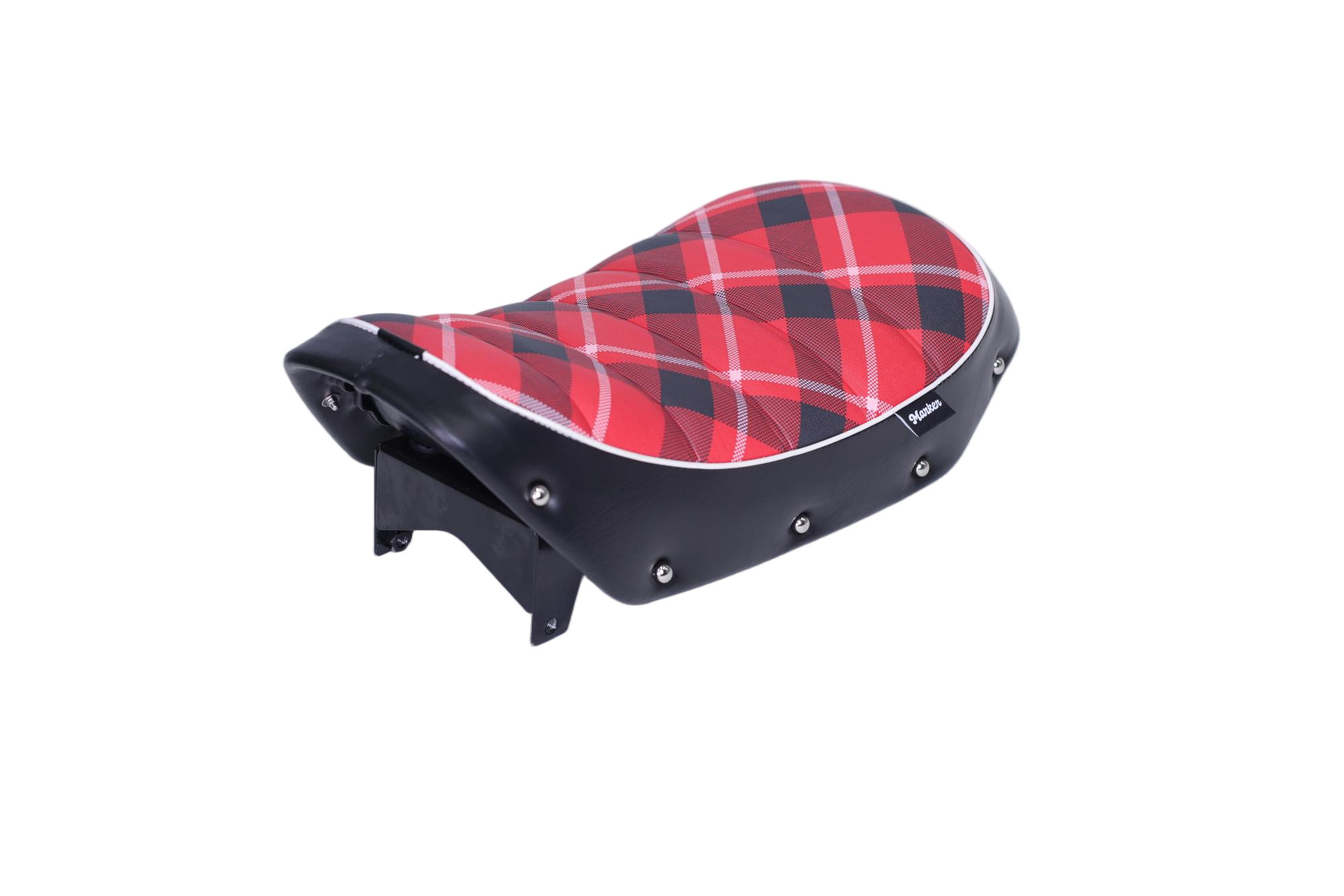 BS3872 - Lower Seat For HONDA MONKEY 125 In Red Check And Manken Motor Bikes