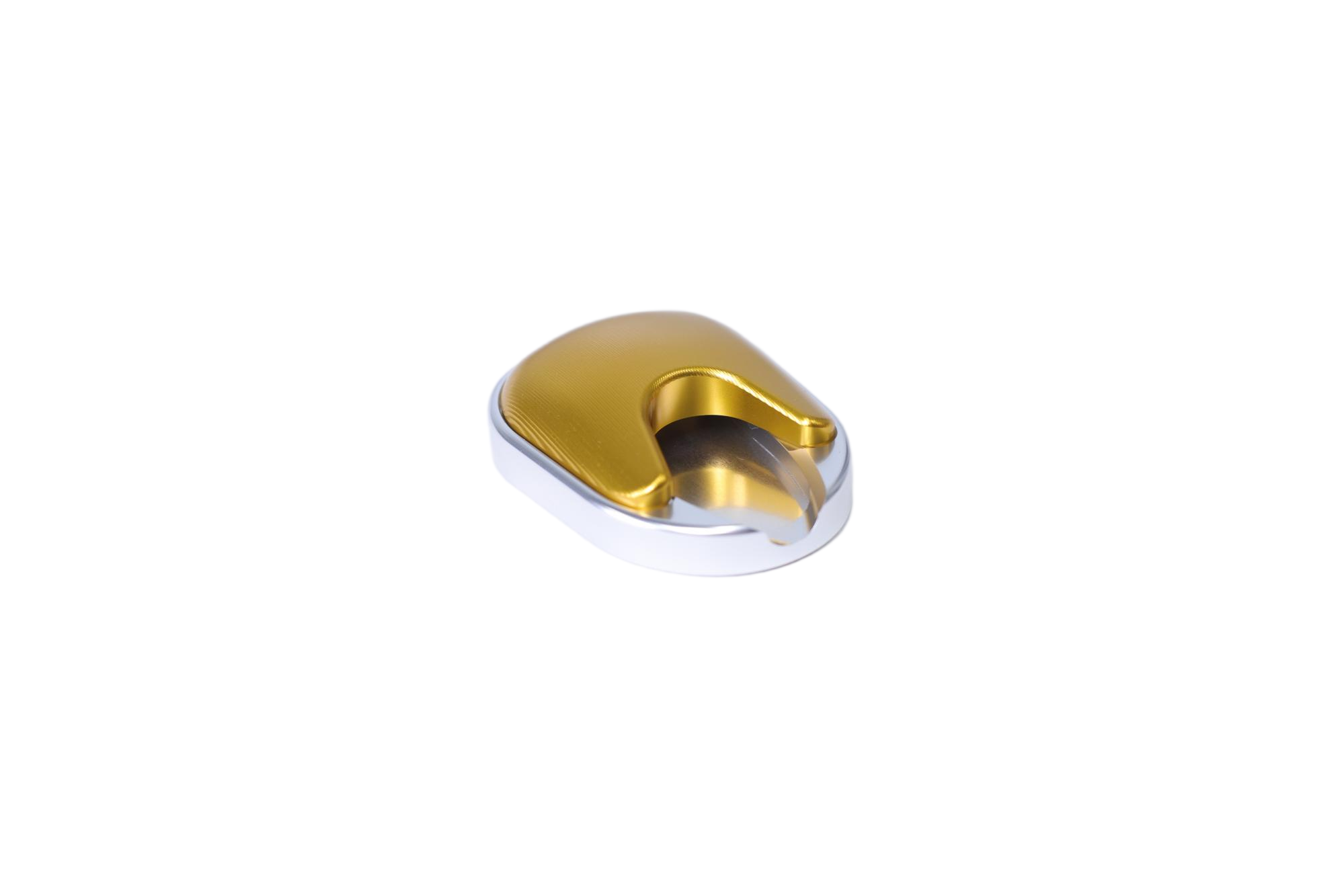BS3878 - CNC SIDE STAND COVER IN GOLD FOR HONDA 125 IN GOLD