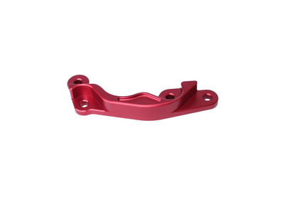 BS3891 - ADAPTER BRACKET FOR FRONT 4-POT CALIPER IN RED
