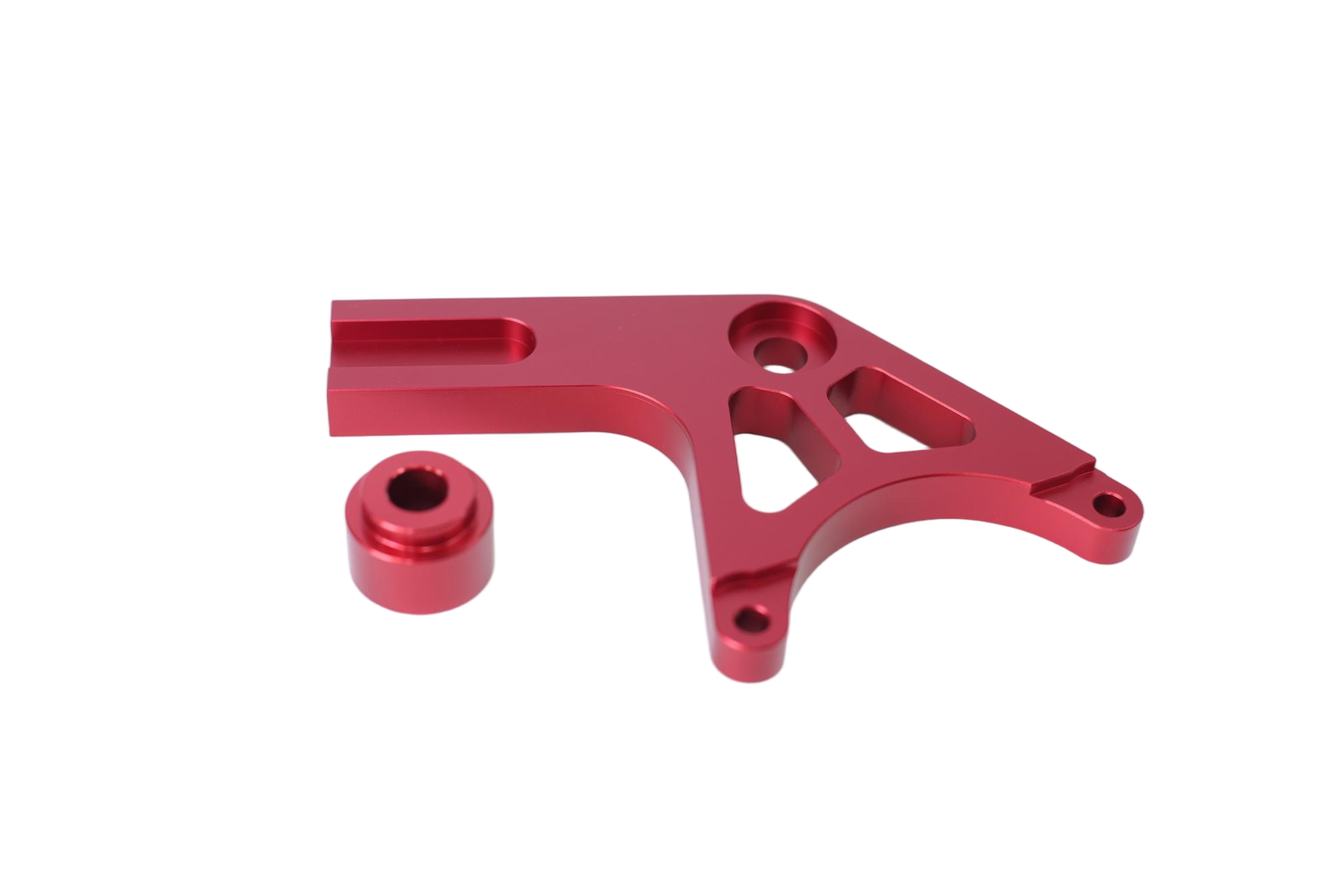 BS3903 - Rear Caliper Adapter Bracket In Red