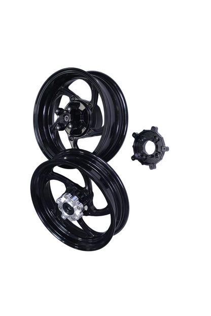 BS3907 - Casting CNC Machined Aluminum Wheel without ABS In Black