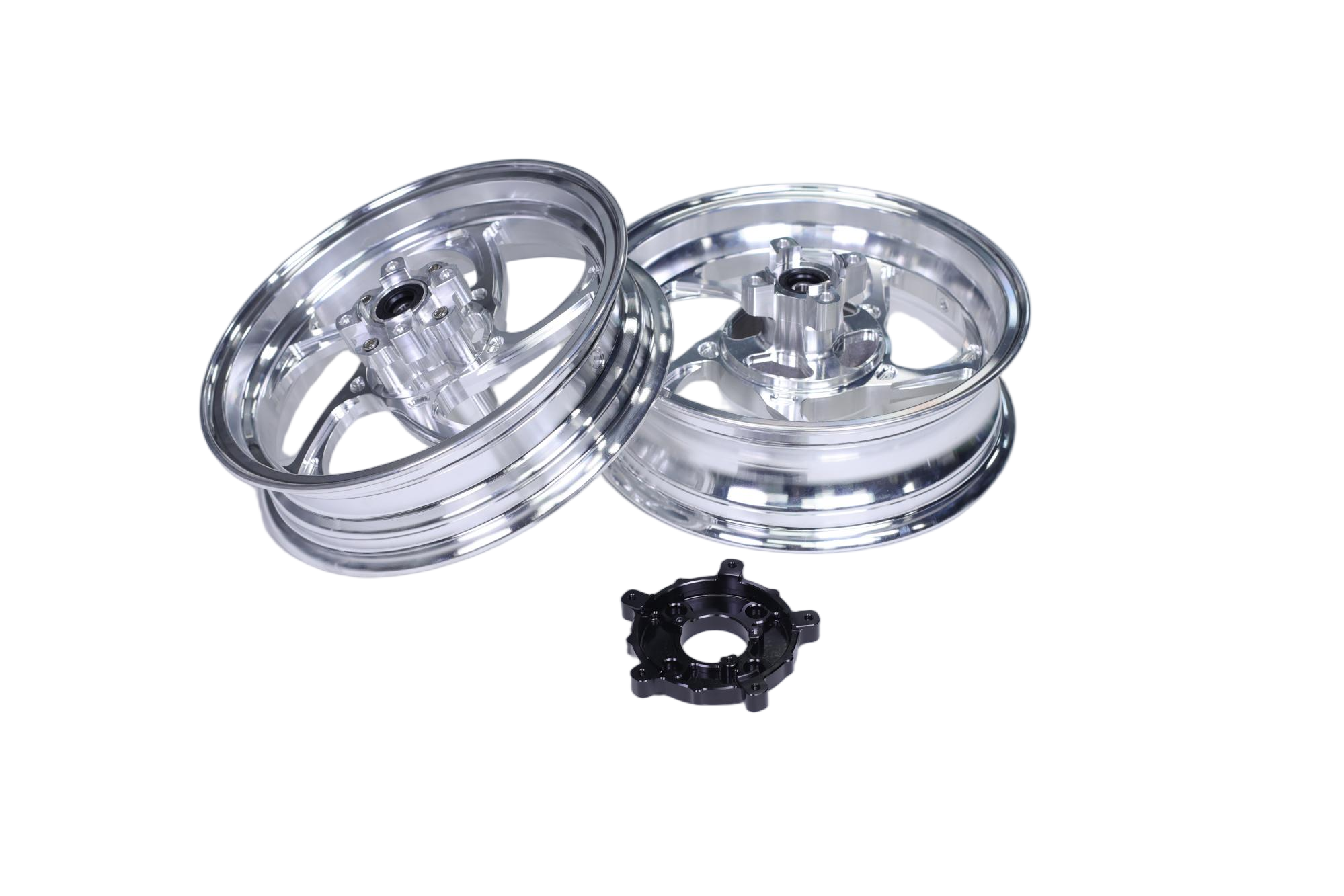 BS3908 - Casting CNC Machined Aluminum Wheel without ABS In Alloy