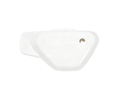 BS3913 - White Side Panel HONDA 125 And MANKEN MONKEY Bike