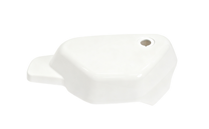 BS3913 - White Side Panel HONDA 125 And MANKEN MONKEY Bike
