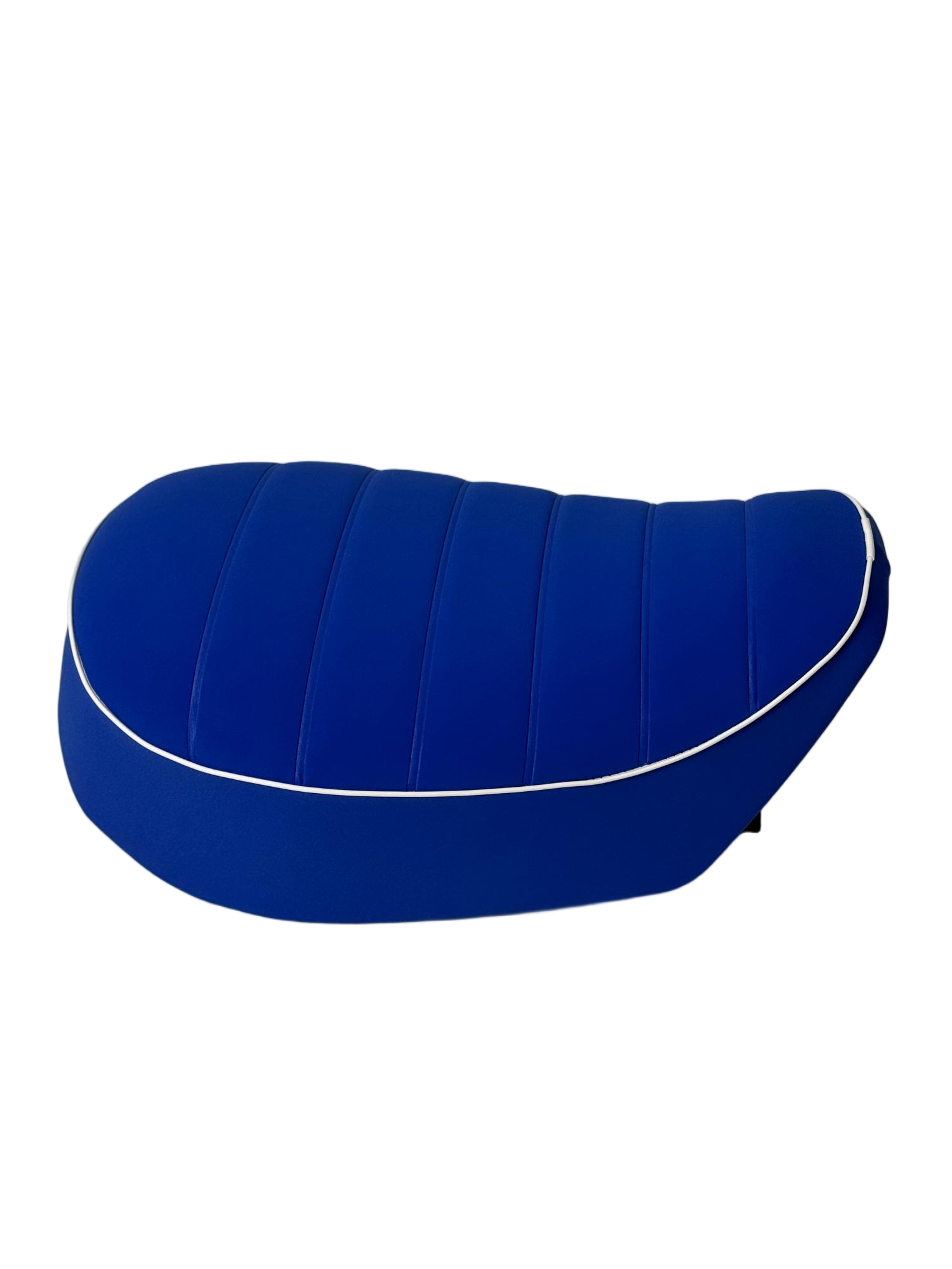 BS3930 - HONDA MONKEY 125 AFTER MARKET BLUE WITH WHITE PIPING SEAT