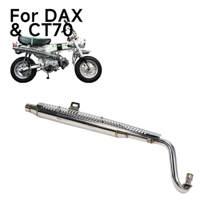BS3939 - New Up Swept Chrome Exhaust