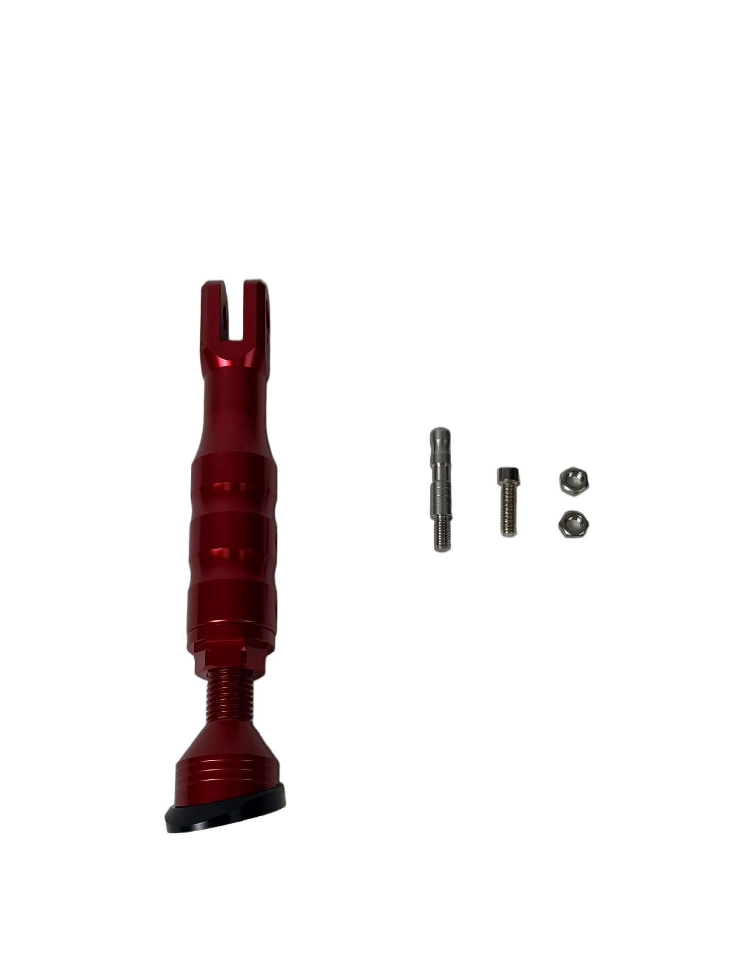 BS3949 - HONDA MONKEY 125 AND ST 125 AFTER MARKET CNC  ADJUSTABLE IN RED COLOUR