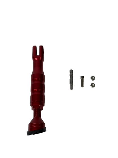 BS3949 - HONDA MONKEY 125 AND ST 125 AFTER MARKET CNC  ADJUSTABLE IN RED COLOUR