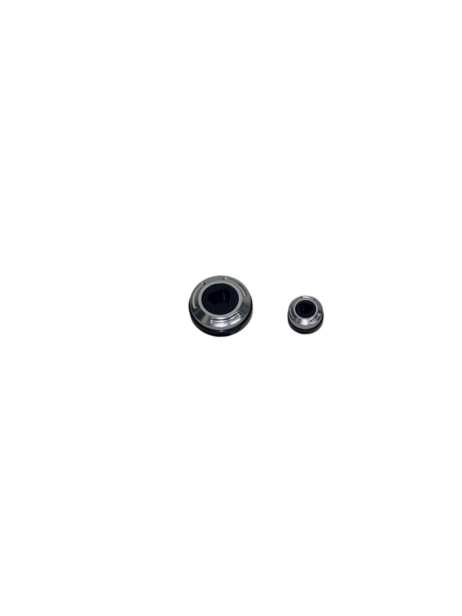 BS3964 - HONDA MONKEY Z125 AND DAX ST 125 AFTER MARKET LEFT SIDE ENGINE COVER SIGHT GLASS SCREW IN  ALLOY