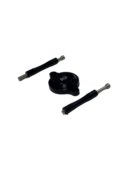 BS3972 - HONDA MONKEY Z125 AND DAX ST 125 AFTER MARKET ENGINE STARTER MOTOR COVER IN BLACK