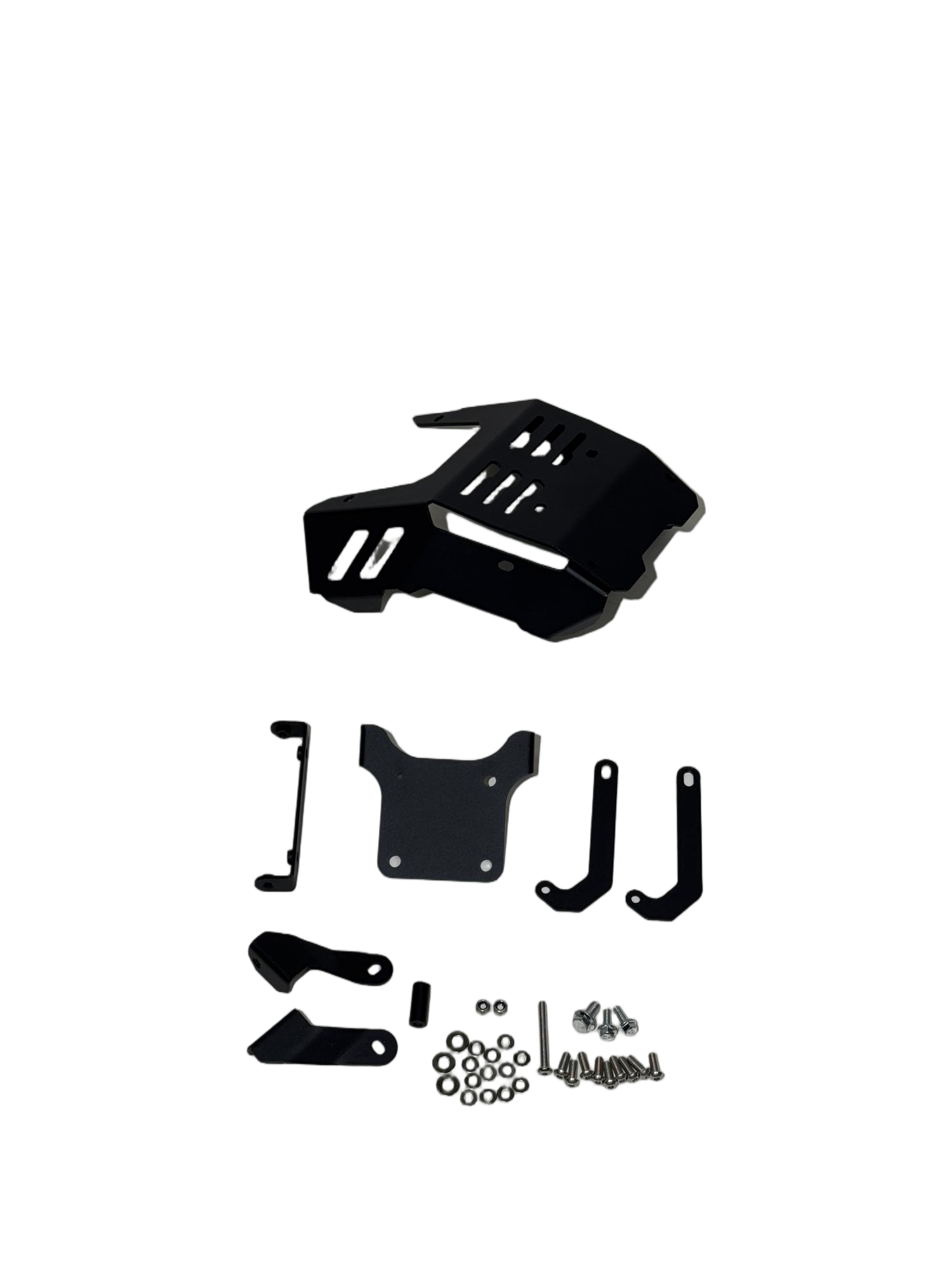 BS3973 - HONDA MONKEY Z125 AND DAX ST 125 AFTER MARKET ENGINE SKID PLATE IN BLACK