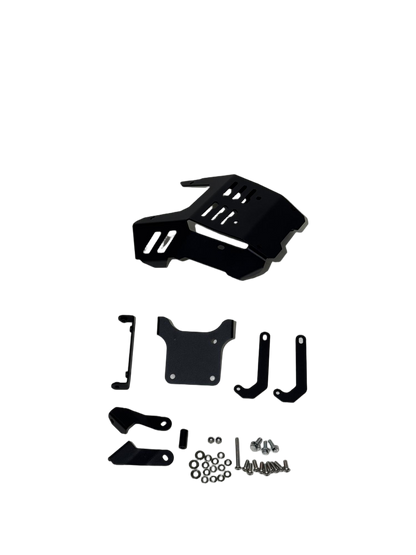 BS3973 - HONDA MONKEY Z125 AND DAX ST 125 AFTER MARKET ENGINE SKID PLATE IN BLACK