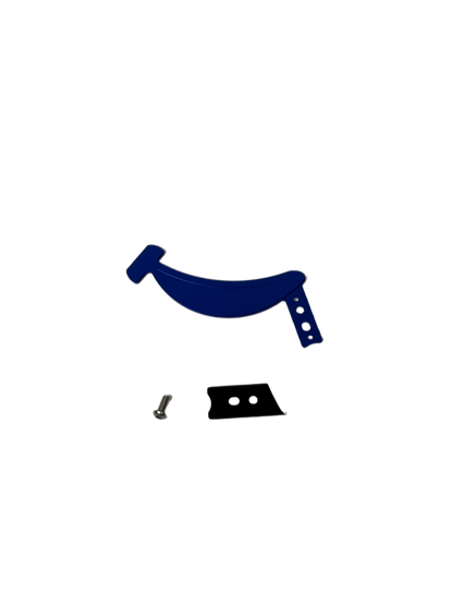 BS3982 - HONDA MONKEY Z125 AFTER MARKET FRONT BRAKE LINE CLAMP IN BLUE