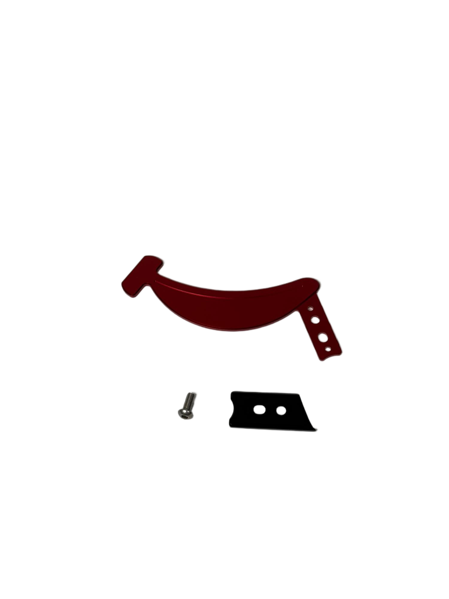 BS3983 - HONDA MONKEY Z125 AFTER MARKET FRONT BRAKE LINE CLAMP IN RED