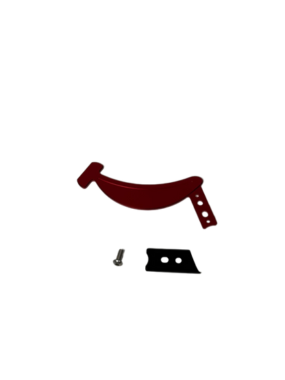 BS3983 - HONDA MONKEY Z125 AFTER MARKET FRONT BRAKE LINE CLAMP IN RED