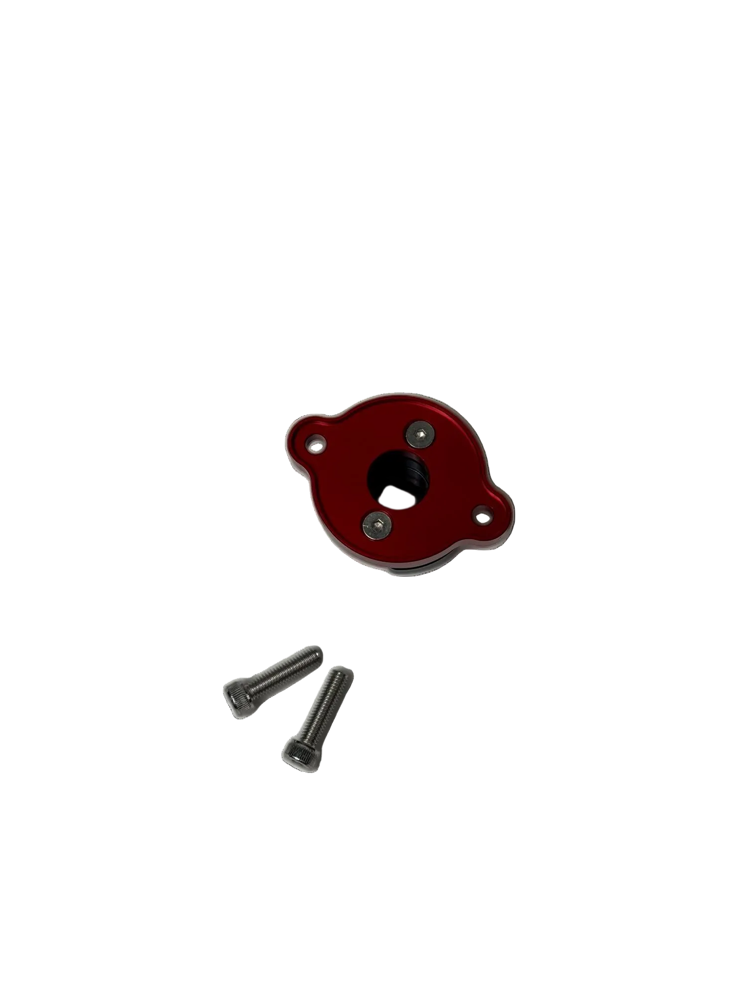 BS3996- HONDA MONKEY Z125 AND DAX ST 125 AFTER MARKET ENGINE OIL FILTER COVER IN RED