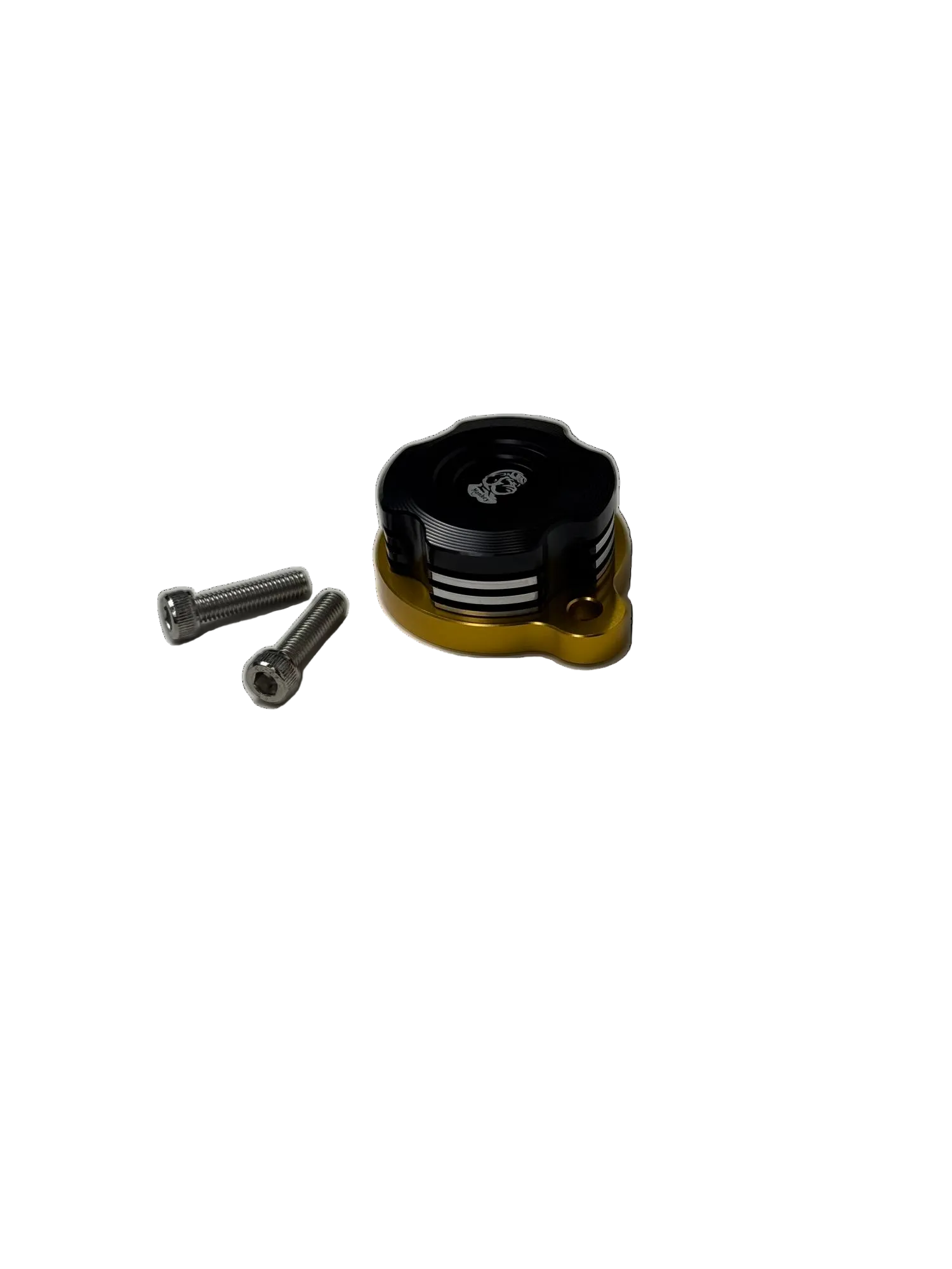 BS3998- HONDA MONKEY Z125 AND DAX ST 125 AFTER MARKET ENGINE OIL FILTER COVER IN GOLD