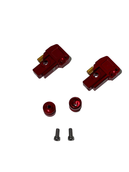 BS4016 - HONDA DAX ST 125 AFTER MARKET CNC SWING ARM ADJUSTER IN RED