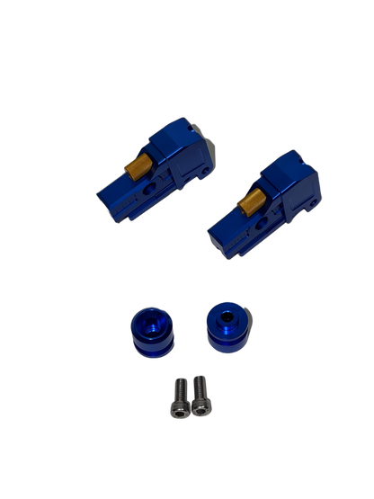 BS4017 - HONDA DAX ST 125 AFTER MARKET CNC SWING ARM ADJUSTER IN BLUE