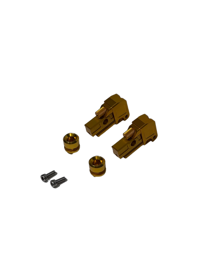BS4018 - HONDA DAX ST 125 AFTER MARKET CNC SWING ARM ADJUSTER IN GOLD