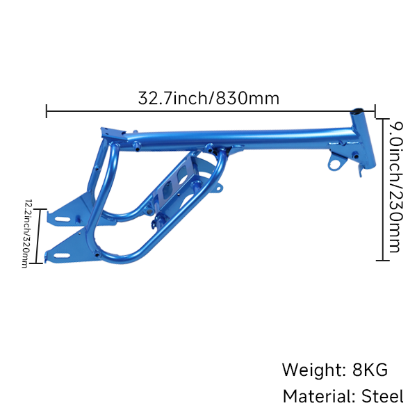 BS4019 - After  Market Z50 K2 Frame Blue