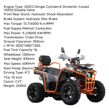 BS4032 - 200CC ATV