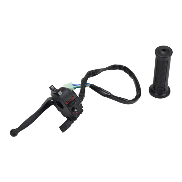 BS4031 - CT70 LEFT HAND SWITCH  WITH BRAKE LEVER OR CLUTCH LEVER  IN BLACK